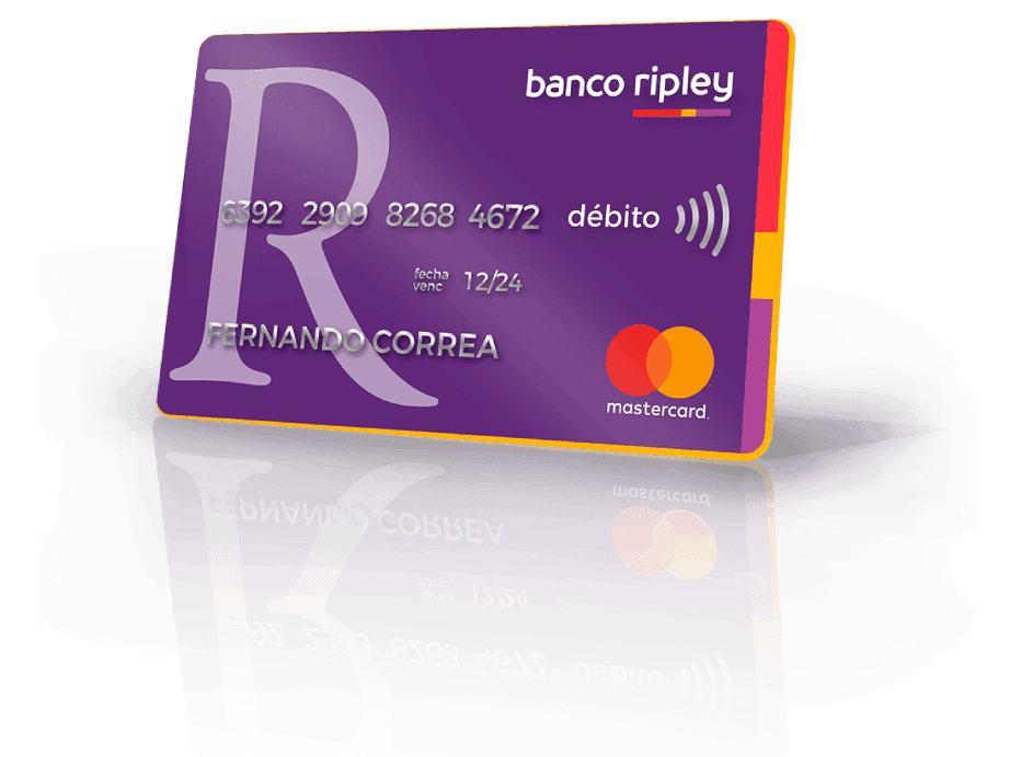 Tarjeta débito mastercard